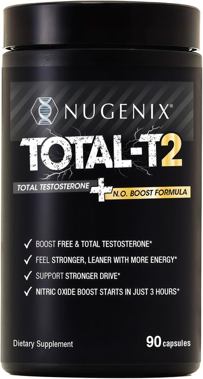 Now Boost T-Levels & Nitric Oxide Nugenix® Total-T2